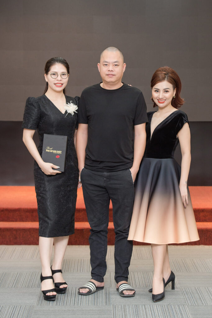 CEO EOBICO - Dương Hoa Lê (trái) | Diễn Giả Nguyễn Vĩnh Cường (giữa) | Đặng Bảo Trâm (phải)